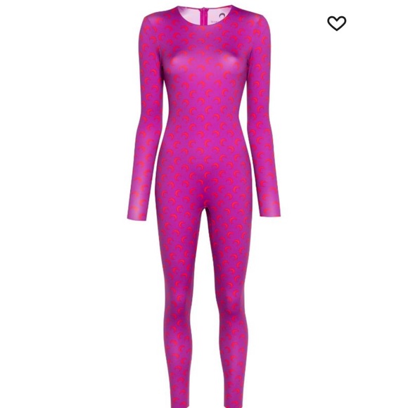 Marine Serre Moonogram-pattern jumpsuit ✨ - Picture 1 of 2